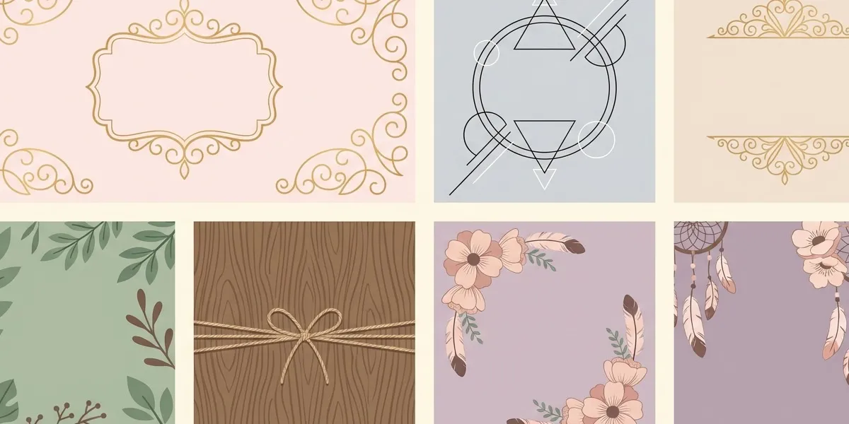Quatro estilos de convite de casamento: clássico, moderno, rústico e boho